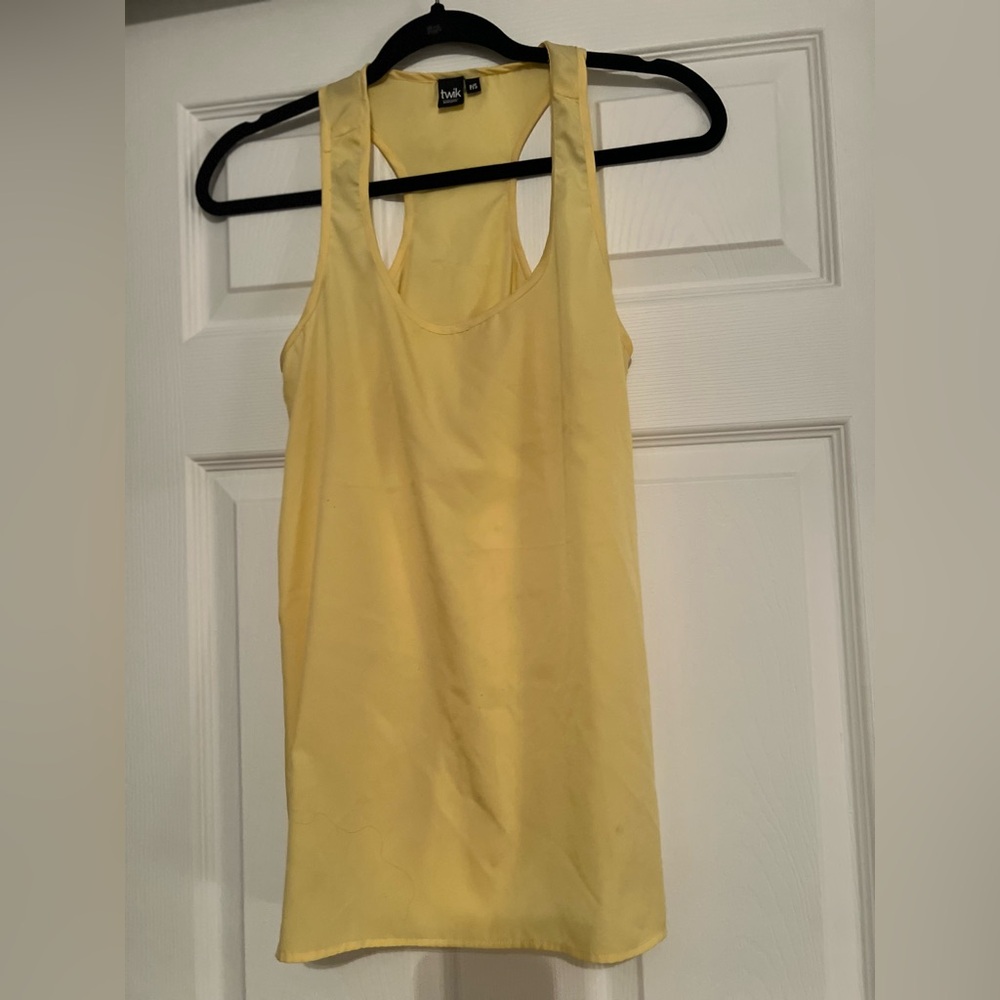 Simons Sunny Yellow Tank Top Size Small